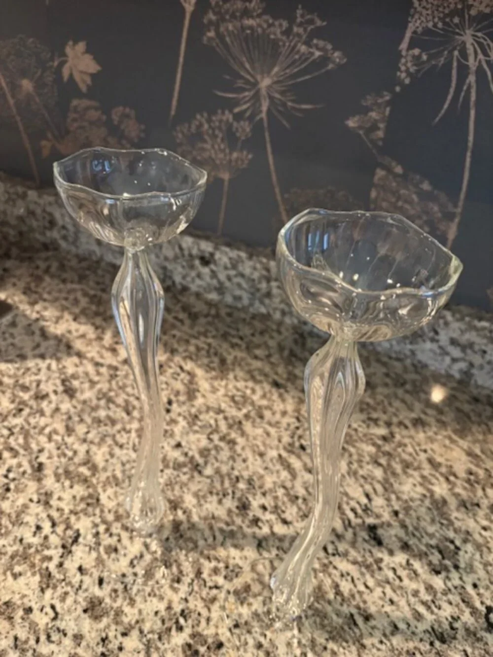 NEW Crate & Barrel set of candle sticks - SALE! Wedding/Anniversary gift / decor